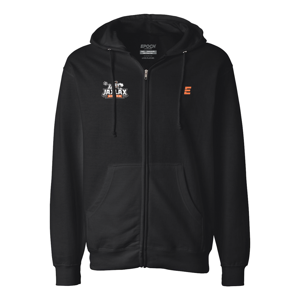 Jax Lax Beach - Unisex Hooded Zip Sweatshirt