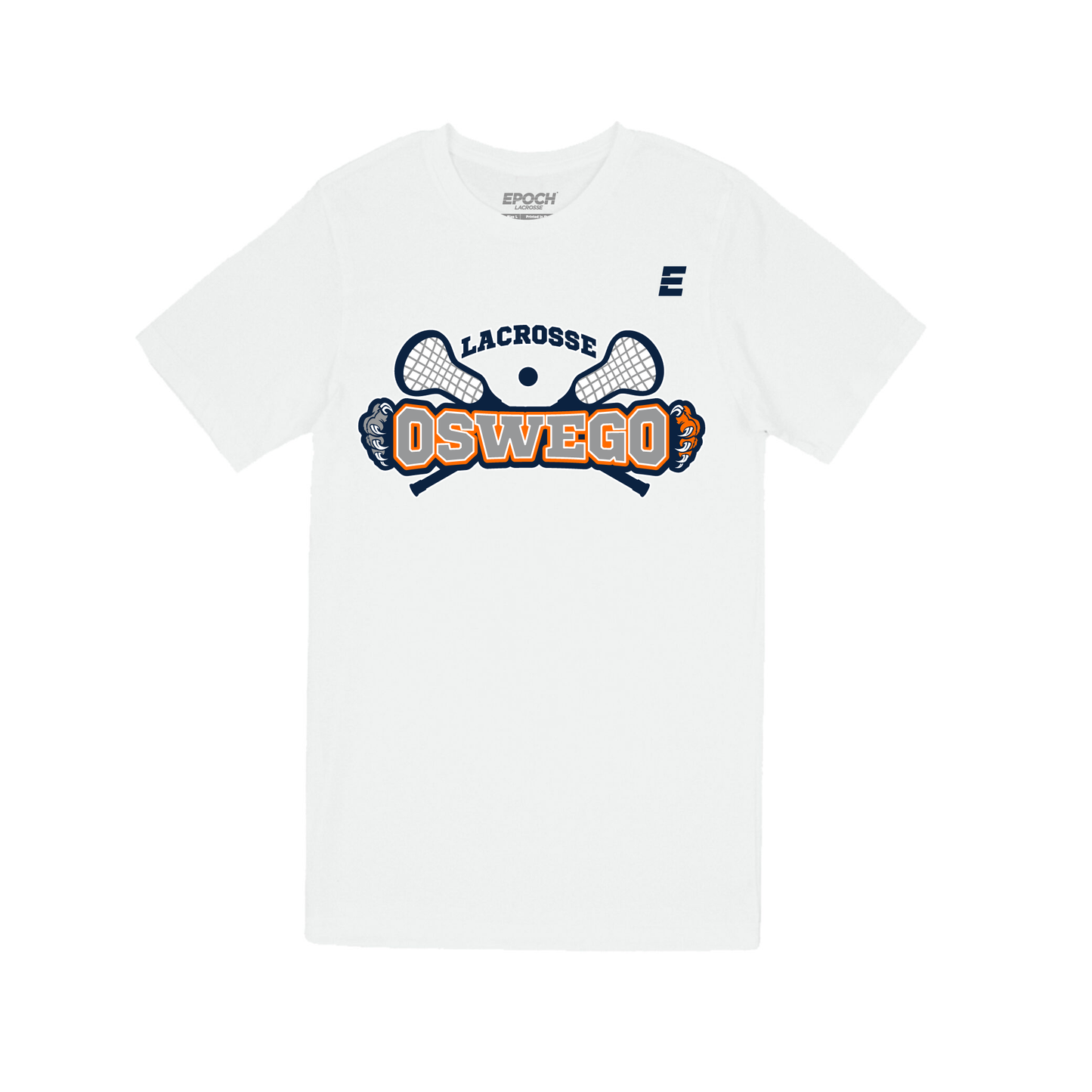 Oswego Lax - Unisex Short Sleeve Tee White