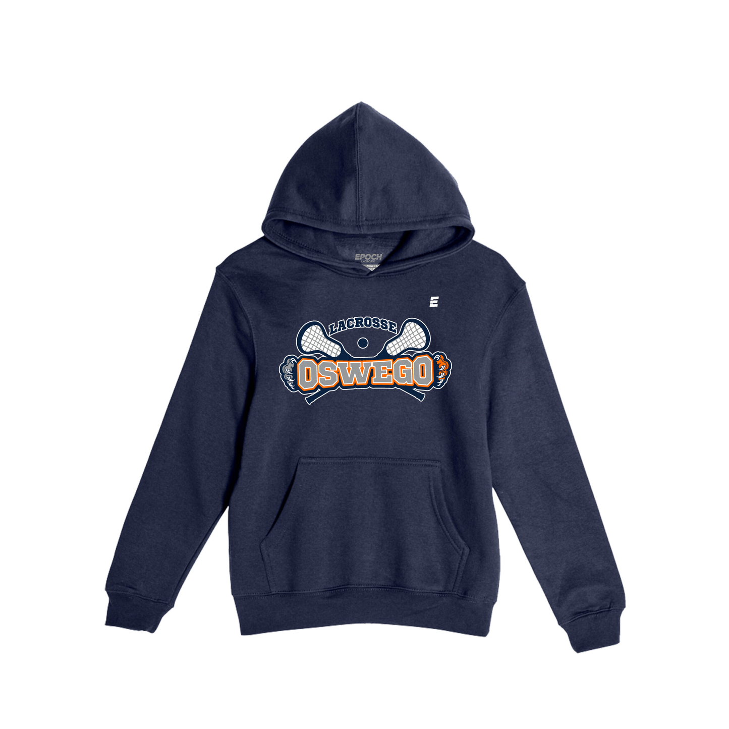 Oswego Lax - Youth Hoodie Navy