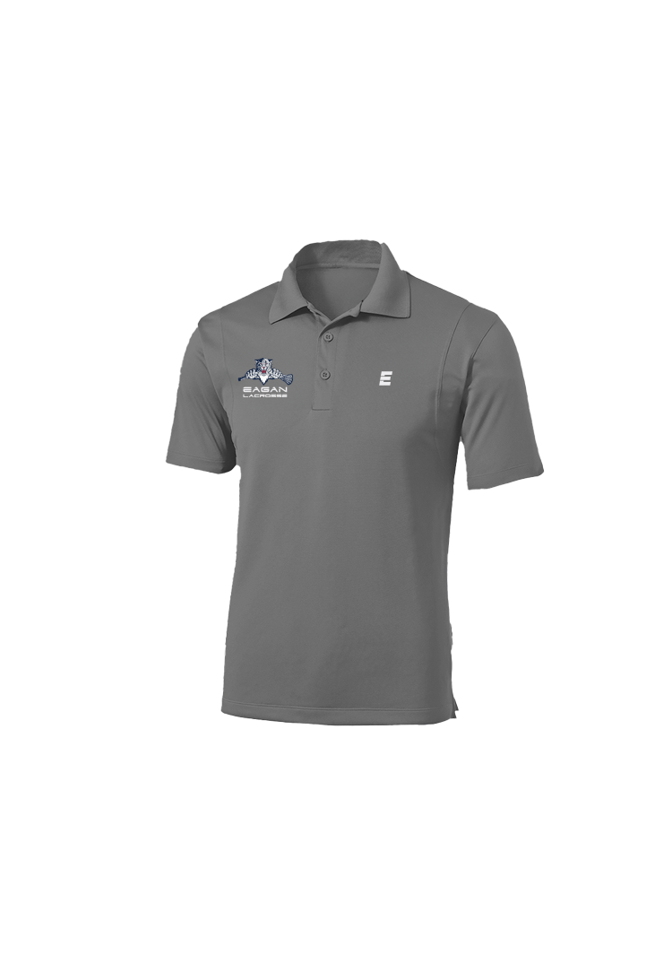 Men's Perfomance Polo Gray