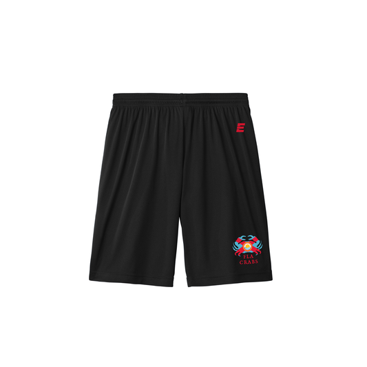 FLA Crabs - Performance 7" Shorts Black