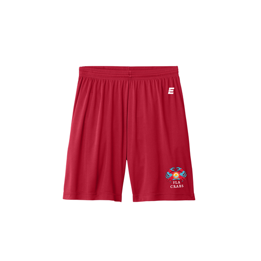 FLA Crabs - Performance 7" Shorts Red