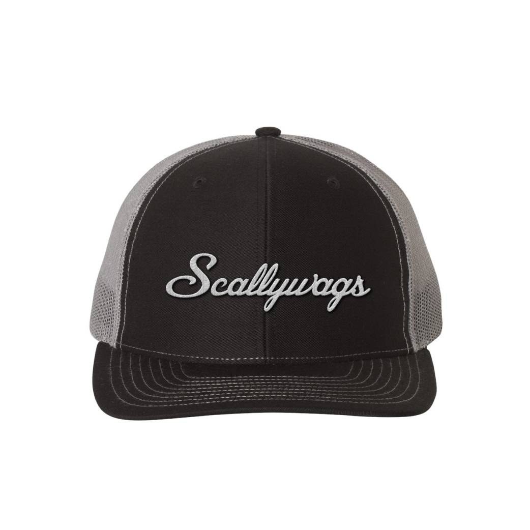 Scallywags - Snapback Trucker Cap Black