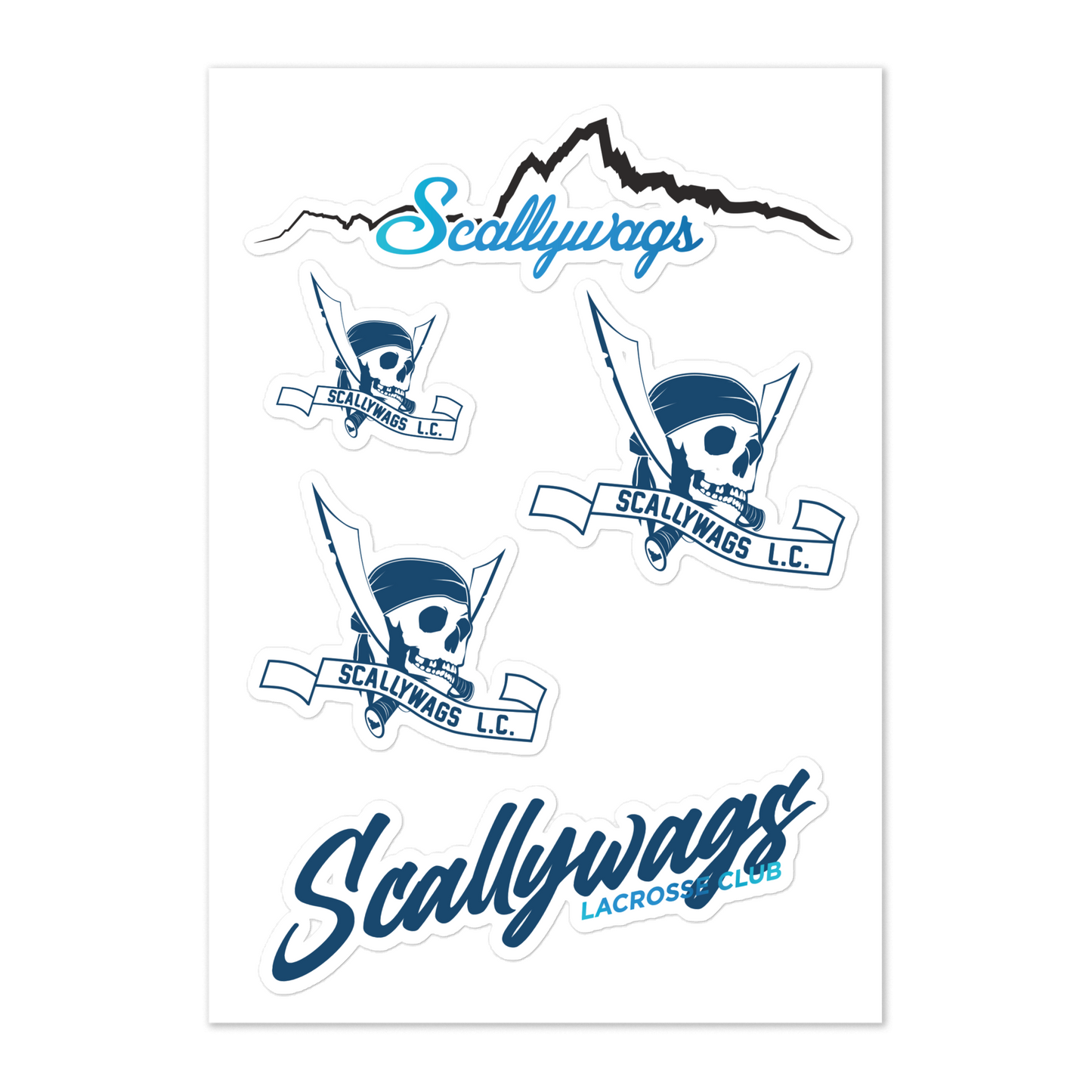 Scallywags - Sticker sheet