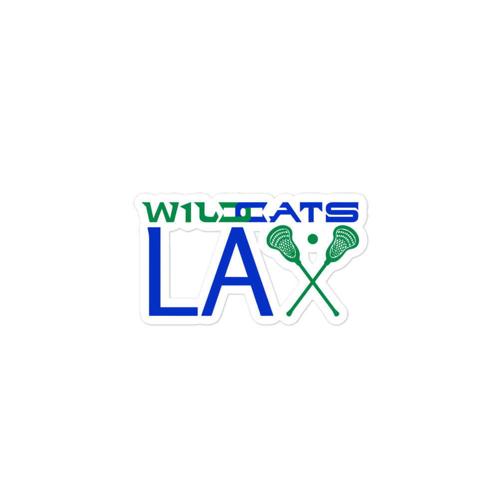 WildCats Lax - Bubble-free stickers