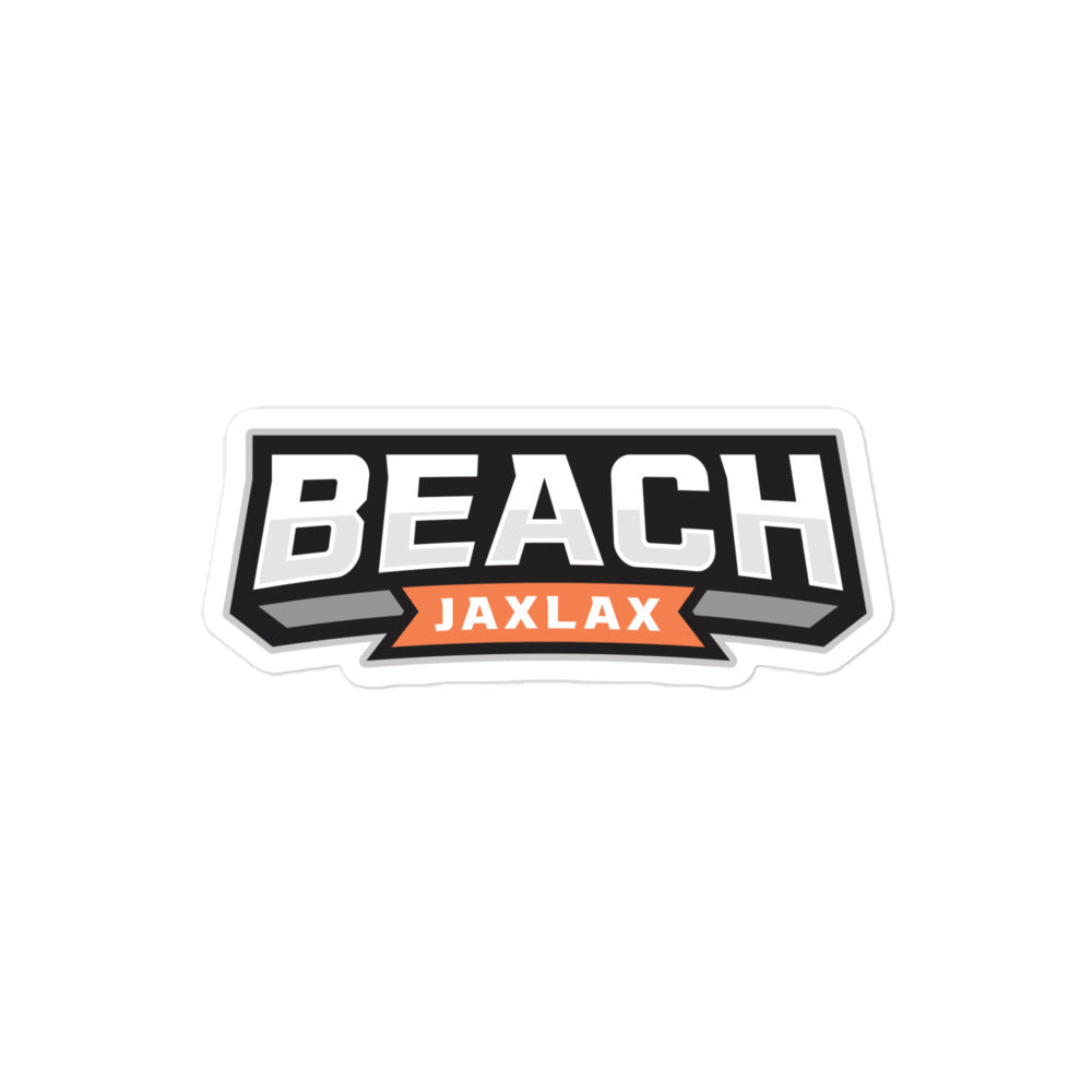 Jax Lax Beach - Bubble-free stickers