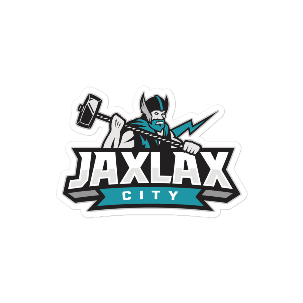 Jax Lax City - Bubble-free stickers