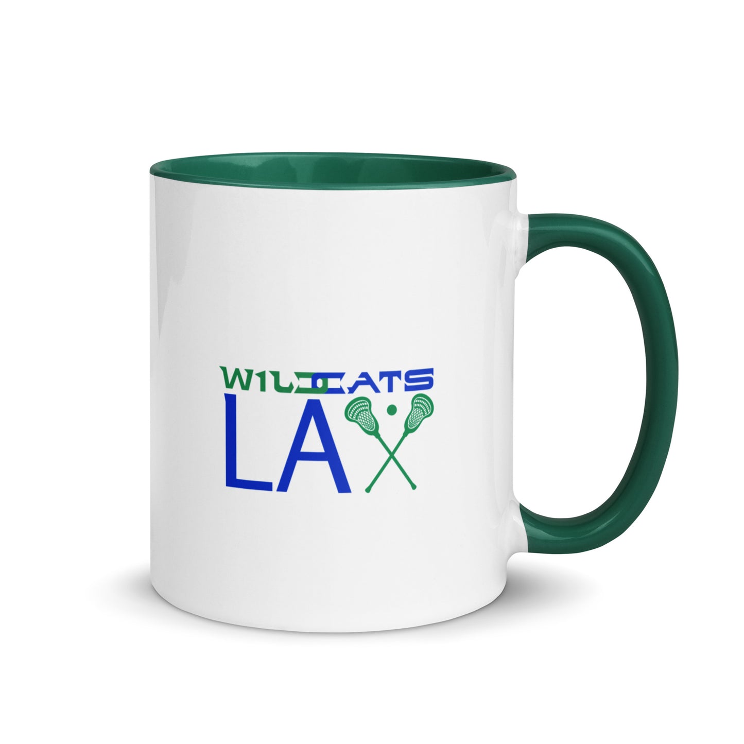 Mug with Color Inside (Blue & Green)